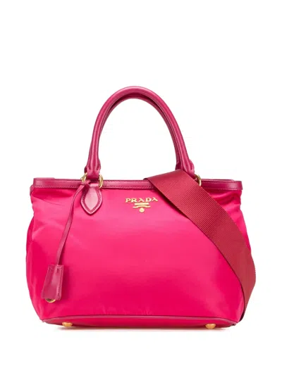 Pre-owned Prada 2000-2025 Tessuto Satchel