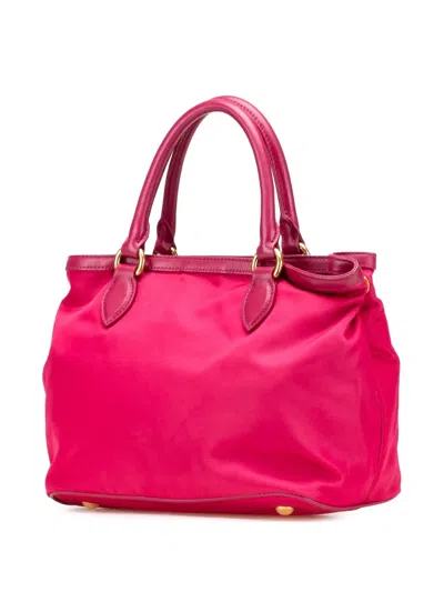 Pre-owned Prada 2000-2025 Tessuto Satchel
