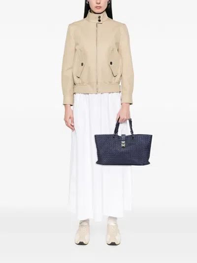 Pre-owned Bottega Veneta 2012-2025 Medium Nappa Intrecciato Roma Tote Bag