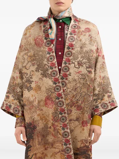 Pierre-louis Mascia Aloeuw Silk Scarf In Multi
