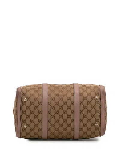 Pre-owned Gucci 2016-2025 Gg Canvas Joy Boston Bag Satchel