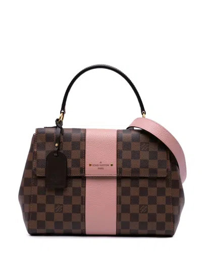 Pre-owned Louis Vuitton 2017 Damier Ebene Bond Street Satchel