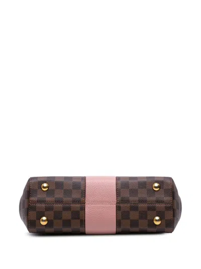 Pre-owned Louis Vuitton 2017 Damier Ebene Bond Street Satchel