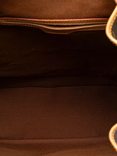 Pre-owned Louis Vuitton 2000 Monogram Montsouris Gm Backpack