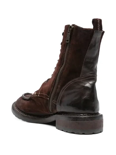 King Tartufoli Lace-up Suede-leather Boots