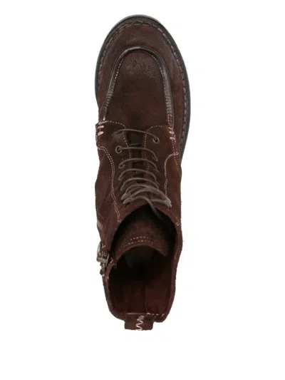 King Tartufoli Lace-up Suede-leather Boots
