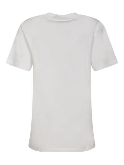 Moschino Classic Cotton T-shirts And Polos Collection In White
