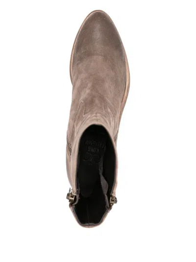 King Tartufoli 55mm Zip-detail Block-heel Boots