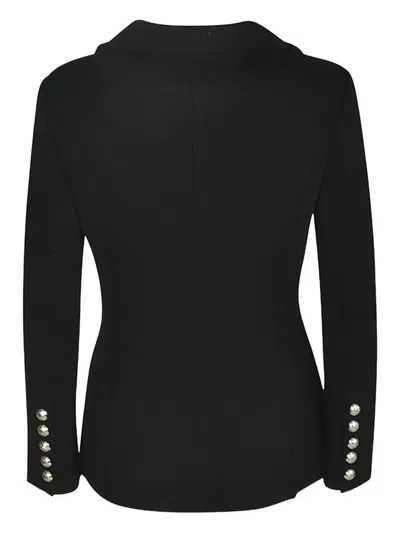 Charlott Embellished-buttons Jacket In Black