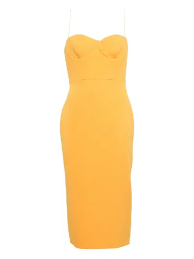Pre-owned Alex Perry Corset-style Midi Dress