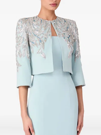 Jenny Packham Versalilles Jacket In Blue