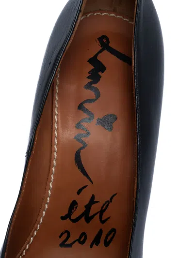 Pre-owned Lanvin Platform Stiletto Pumps In Black