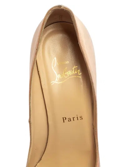 Pre-owned Christian Louboutin 125mm Very Prive Platform Pumps