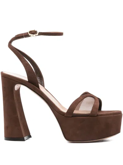 Gianvito Rossi 125mm Platform Ankle-strap Sandals