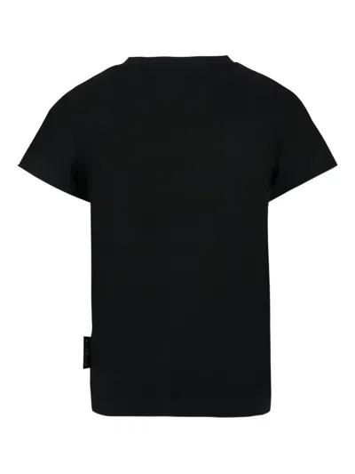 John Richmond Junior Logo-detail Short-sleeve T-shirt In Black