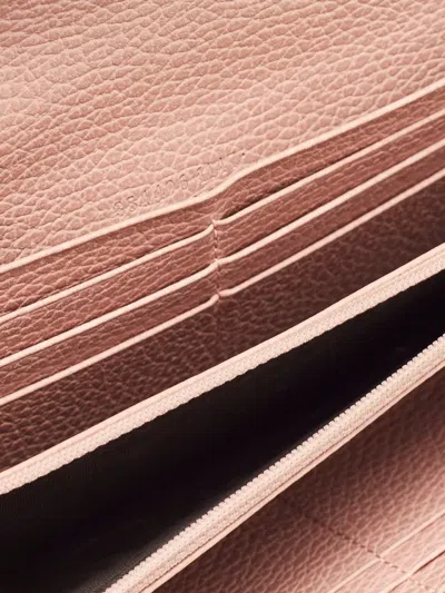 Pre-owned Gucci 2024 Swing Wallet In Neutral