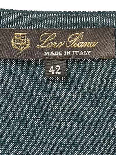 Pre-owned Loro Piana Sleeveless Top In Green