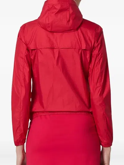 K-way Hooded Zip-front Jacket
