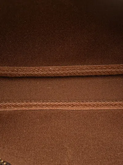 Pre-owned Louis Vuitton 1999 Monogram Pochette Accessoires Shoulder Bag In Brown