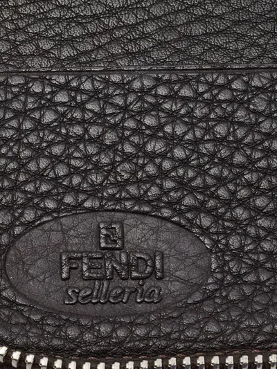 Pre-owned Fendi Leather Wallet In Brown