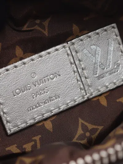 Pre-owned Louis Vuitton 2021-2025 Monogram Econyl Pillow Bumbag Belt Bag