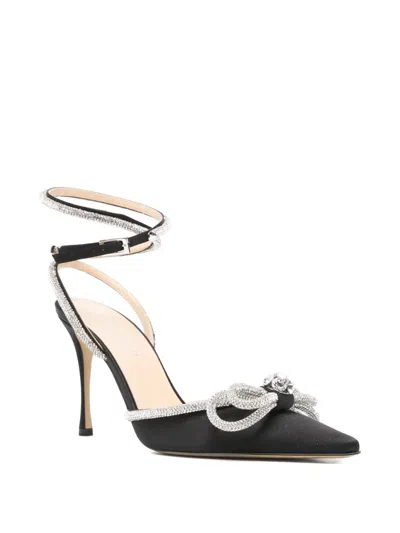Mach&mach 100mm Crystal-embellished Bow Sandals