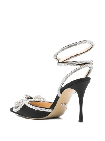 Mach&mach 100mm Crystal-embellished Bow Sandals