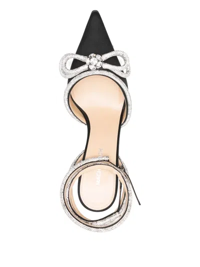 Mach&mach 100mm Crystal-embellished Bow Sandals