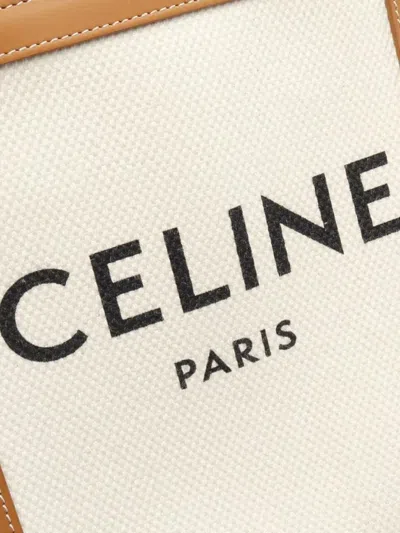 Pre-owned Celine 2021-2025 Mini Canvas Vertical Cabas Satchel