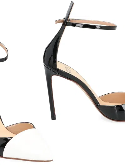 Francesco Russo 105mm Patent Leather Ankle-strap Pumps