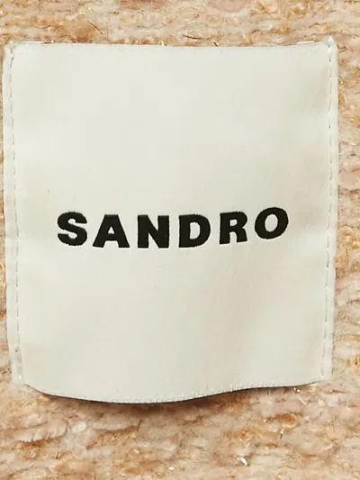 Pre-owned Sandro Flap-pocket Tweed Jacket