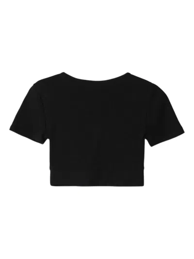 Hinnominate Logo-print T-shirt In Black