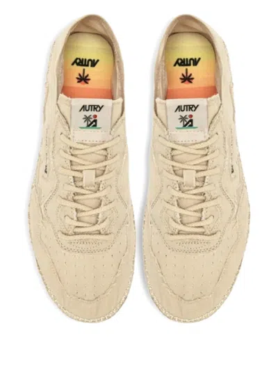 Autry Lace-up Jute Low-top Sneakers