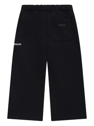 The Couture Club Kids Raw Seam Members Only Joggers In Black