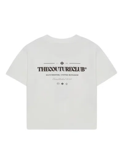The Couture Club Logo-print T-shirt In White