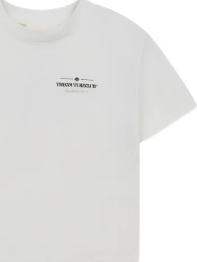 The Couture Club Logo-print T-shirt In White
