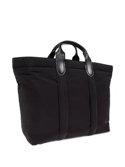 Jacquemus The Bambino Padded Leather-handle Tote Bag