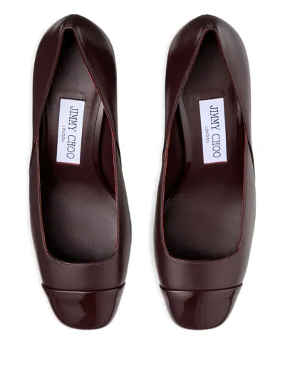 Jimmy Choo 60mm Jenson Pearl-embellished Square-toe Pumps