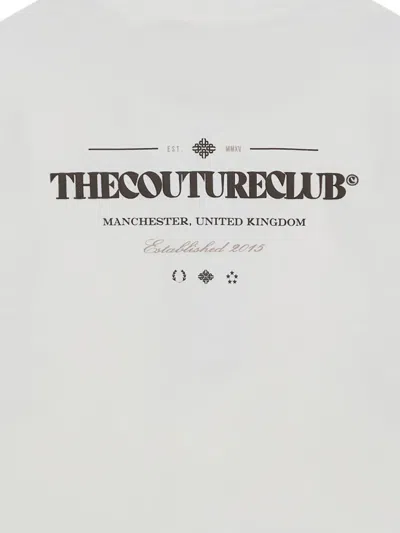 The Couture Club Logo-print T-shirt In White