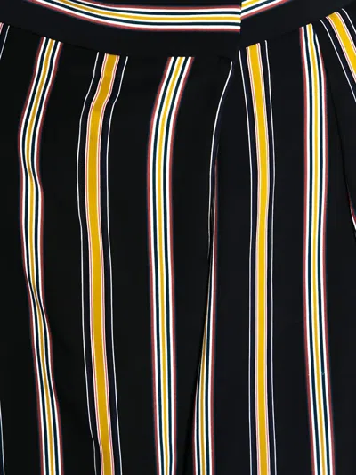Pre-owned Chloé Striped Silk Trousers