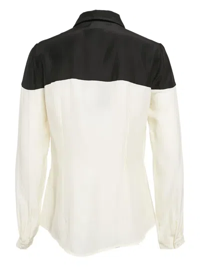 Pre-owned Roberto Cavalli Vintage Arrow-detail Two-tone Shirt