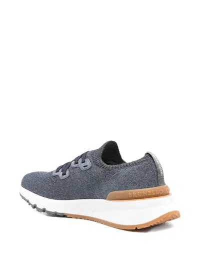 Brunello Cucinelli Mesh-upper Sneakers
