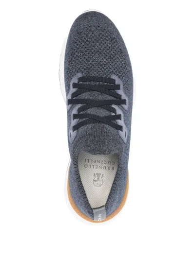 Brunello Cucinelli Mesh-upper Sneakers