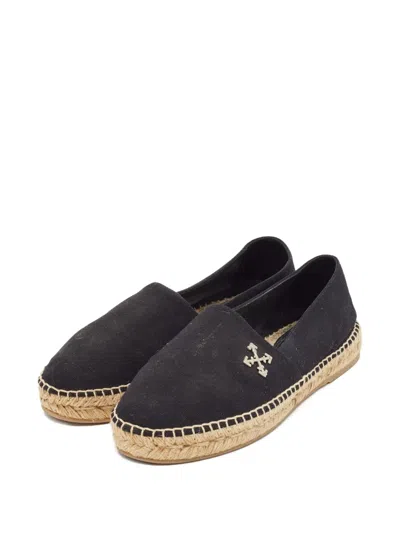 Pre-owned Off-white Arrows-plaque Canvas Espadrilles