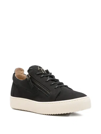 Giuseppe Zanotti Zip-detail Lace-up Sneakers