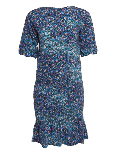 Pre-owned Sandro Floral-print Mini Dress