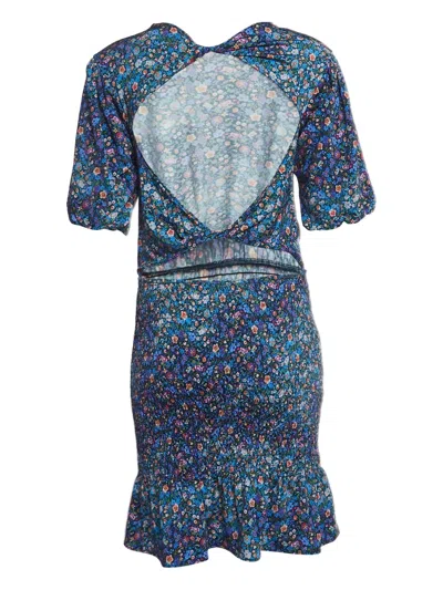 Pre-owned Sandro Floral-print Mini Dress