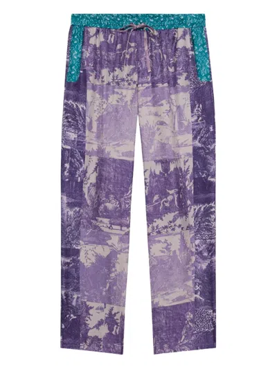 Pierre-louis Mascia Aloe Trousers In Multi