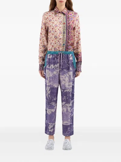 Pierre-louis Mascia Aloe Trousers In Multi