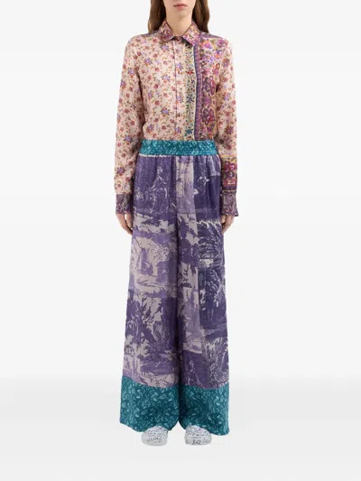 Pierre-louis Mascia Aloe Palazzo Pants